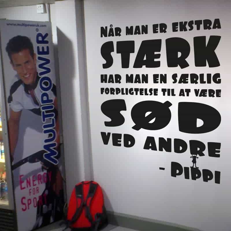 Ekstra Stærk Wallsticker