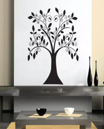 Elegant Træ Wallsticker