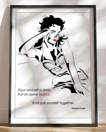 Elizabeth Taylor Plakat