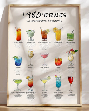15 80 Er Cocktails Dine Favorit Drinks Fra 1980