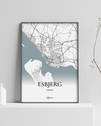 Esbjerg Plakaten 21 30 Cm  A4