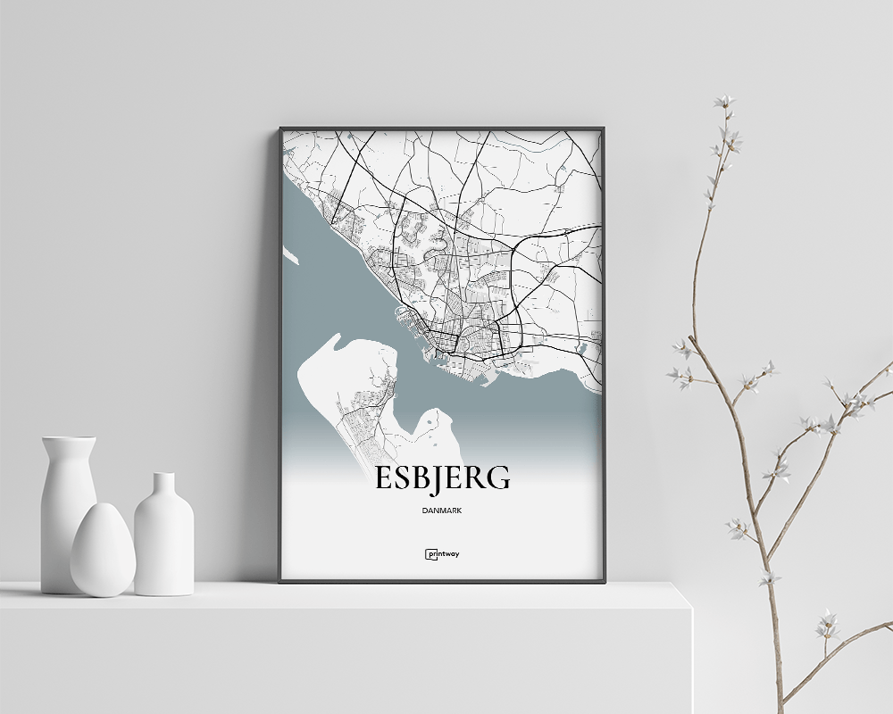 Esbjerg Plakaten 21 30 Cm  A4