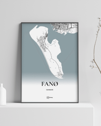 Fanø Plakaten 21 30 Cm  A4