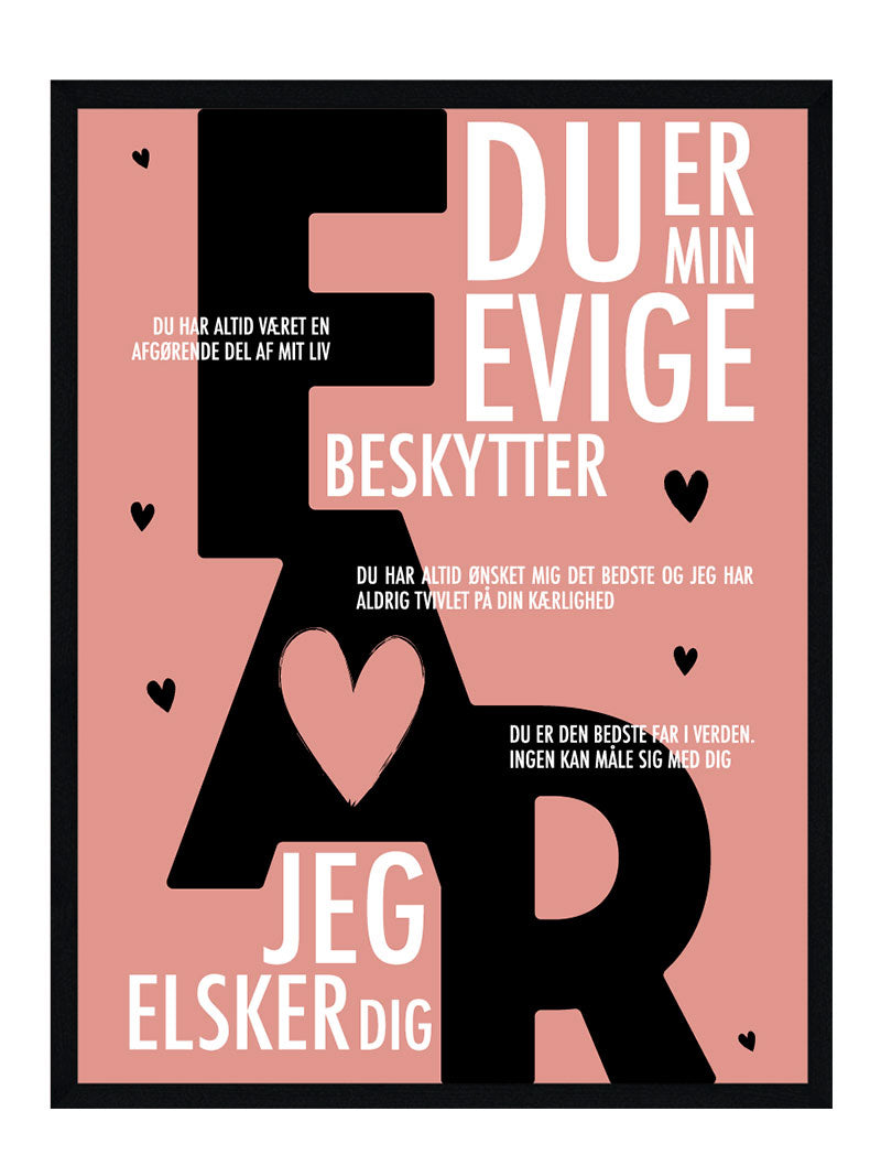 Far Plakat Personlig Plakat