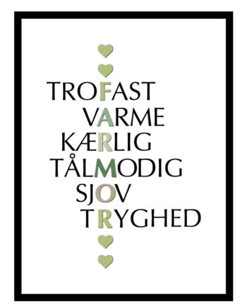 Farmor Citater Plakat