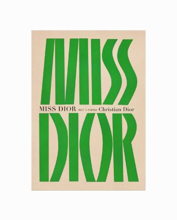 Fashion Plakat  Miss Dior 01