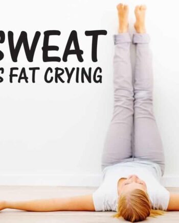 Fat Crying Wallsticker