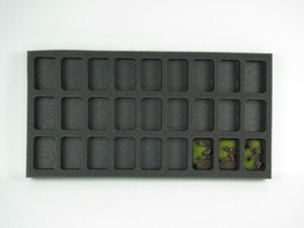 Flames Of War 27 Troop Foam Tray  Fow  15 5w   8l   1h
