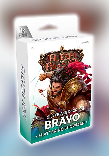 Flesh And Blood Tcg: Chapter Silver Age Deck: Bravo Flattering Showman Guardian