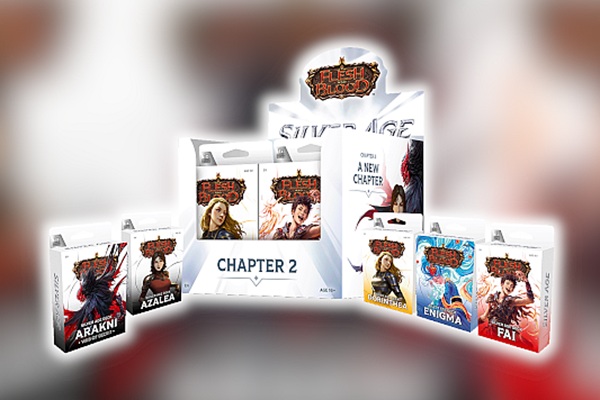 Flesh And Blood Tcg: Chapter Silver Age Deck Display 10 Decks