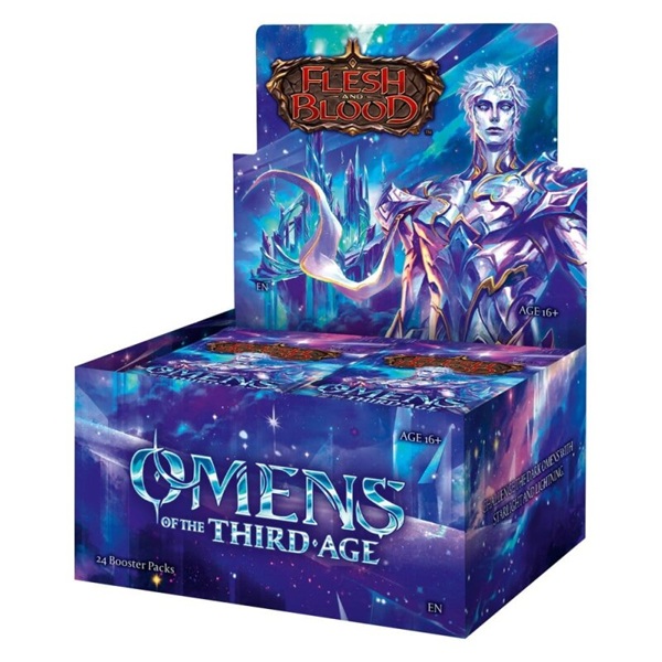 Flesh And Blood Tcg: Omens Of The Third Age Booster Display Box 24 Packs