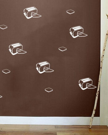 Flyvende Brødristere Wallsticker