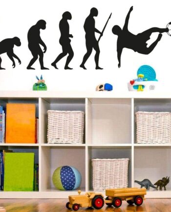 Fodbold Elevation Wallsticker