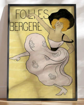 Folies Bergã Re Af Leonetto Cappiello