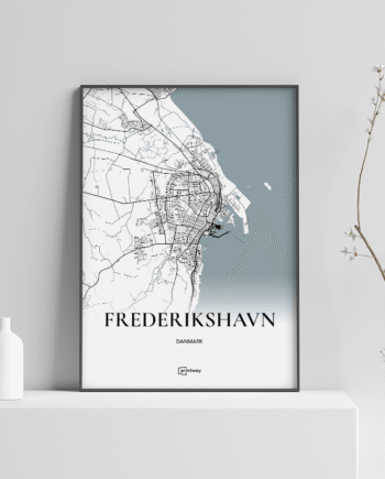 Frederikshavn Plakaten 21 30 Cm  A4