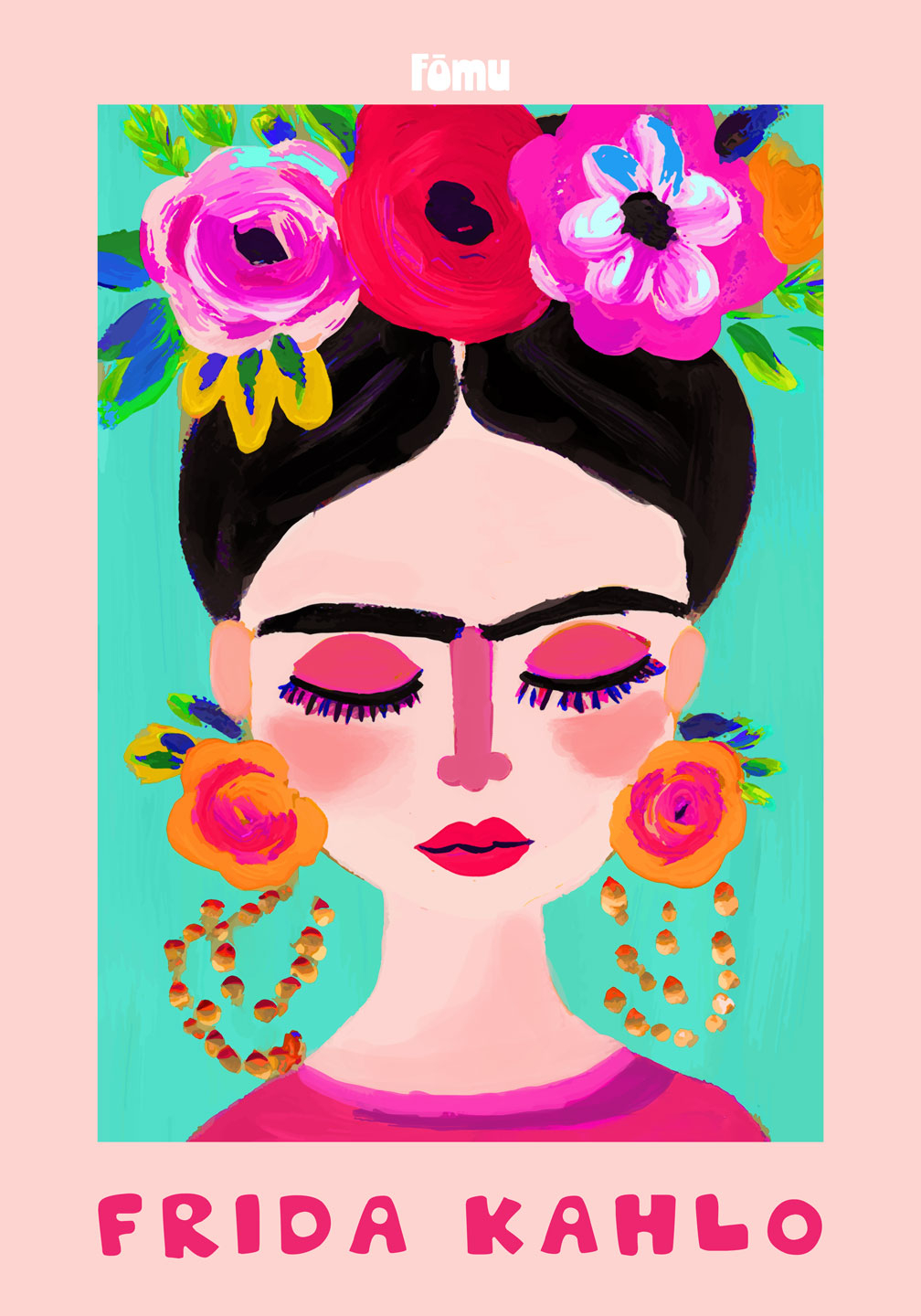Frida Kahlo Af Få Mu Illustrations