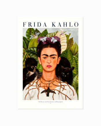 Frida Kahlo  Self Portrait With Thorn Necklace And Hummingbird