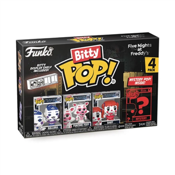 Funko Pocket Pop: Five Nights At Freddy   Bitty Ballora Vinyl Figure  -pack   5cm