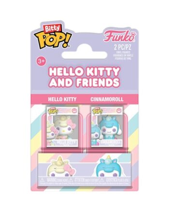 Funko Pocket Pop: Sanrio Hello Kitty And Friends Bitty Hk   Cinnamonroll Vinyl Figure  -pack   5cm