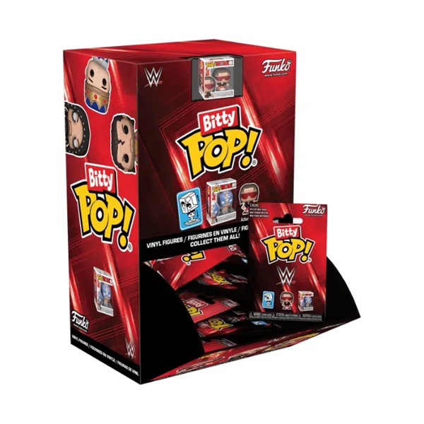 Funko Pocket Pop: Wwe Bitty Random Tilf 195 166 Ldig Vinyl Mini Figure 5cm Stk