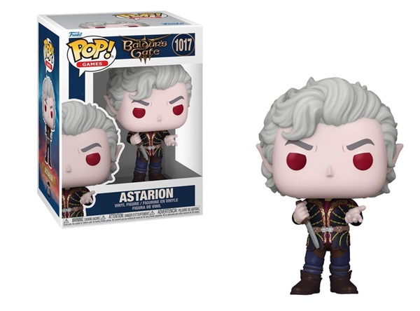 Funko Pop: Baldur   Gate   Astarion  1017 Figure 9cm
