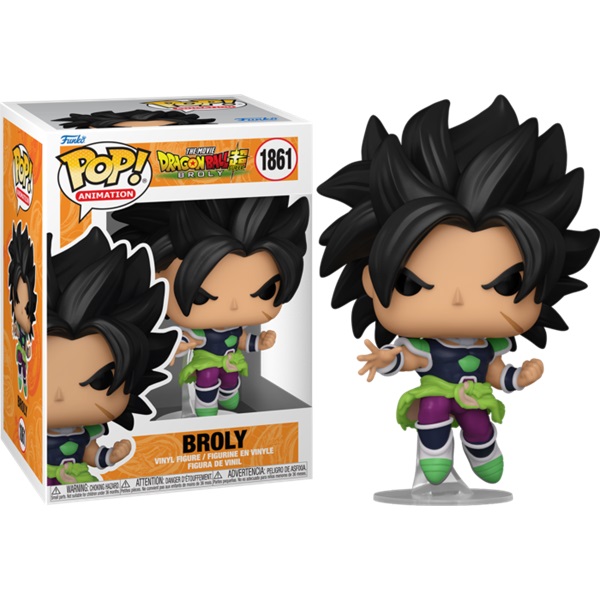 Funko Pop: Dragon Ball Super Broly  1861 Animation Vinyl Figure 9cm