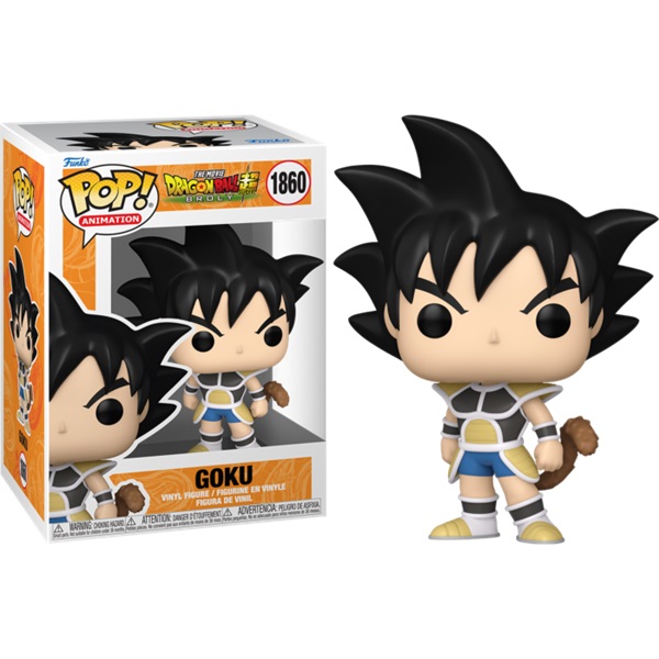 Funko Pop: Dragon Ball Super Goku  Kid In Saiyan Armor   1860 Animation Vinyl Figure 9cm