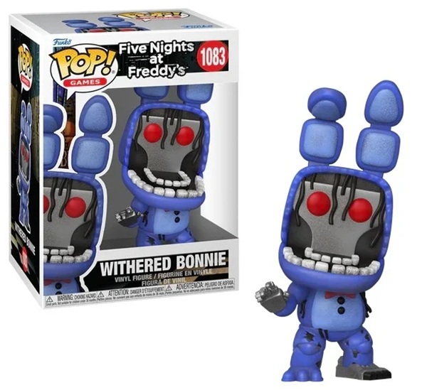 Funko Pop: Five Nights At Freddy   Withered Bonnie  1083 Vinyl Figure 9cm