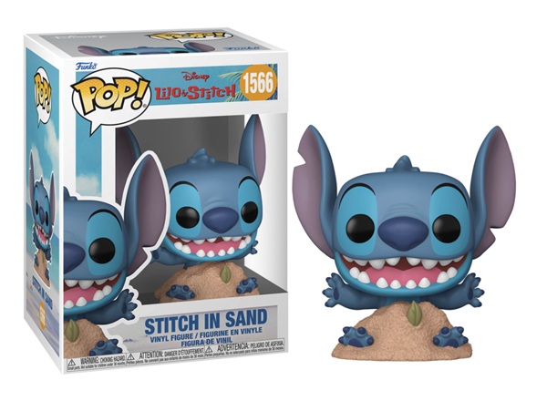 Funko Pop: Lilo   Stitch Stitch In Sand  1566 Vinyl Figure 9cm