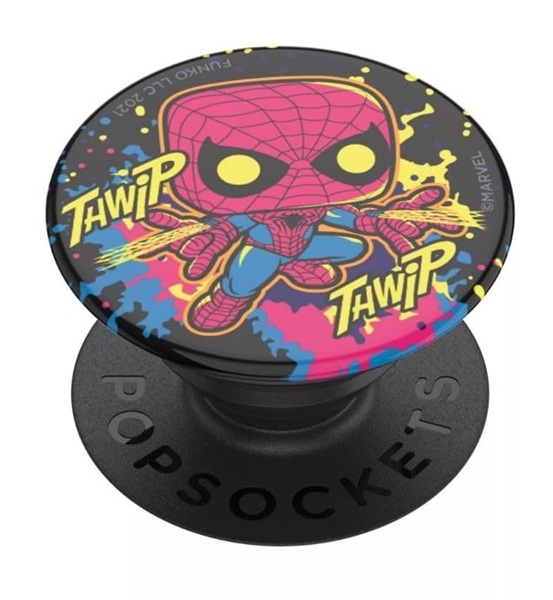 Funko Pop: Marvel Spiderman Swappable Grip For Phones Tablets
