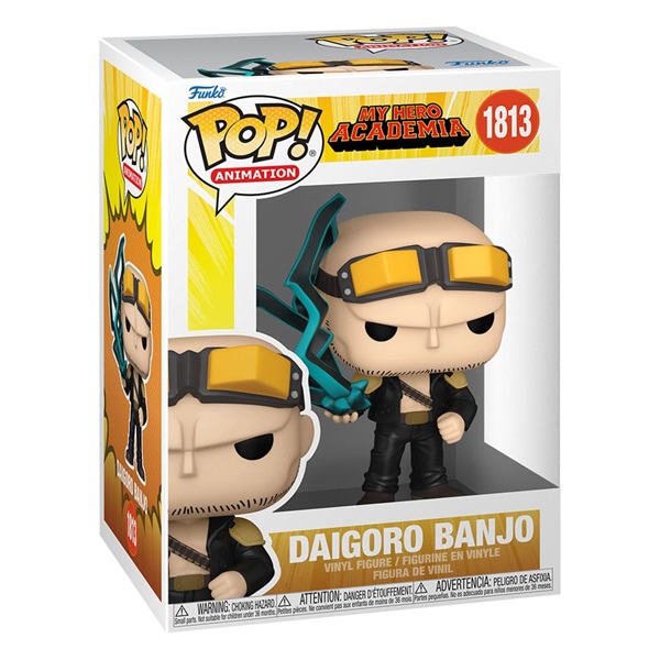 Funko Pop: My Hero Academia Daigoro Banjo  Blackwhip  Exclusive  1813 Vinyl Figure 9cm
