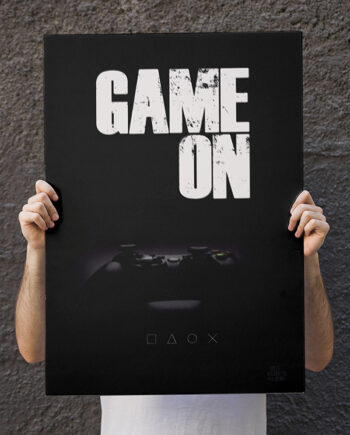 Game On Plakat 21   29    A4  Kr  199 -