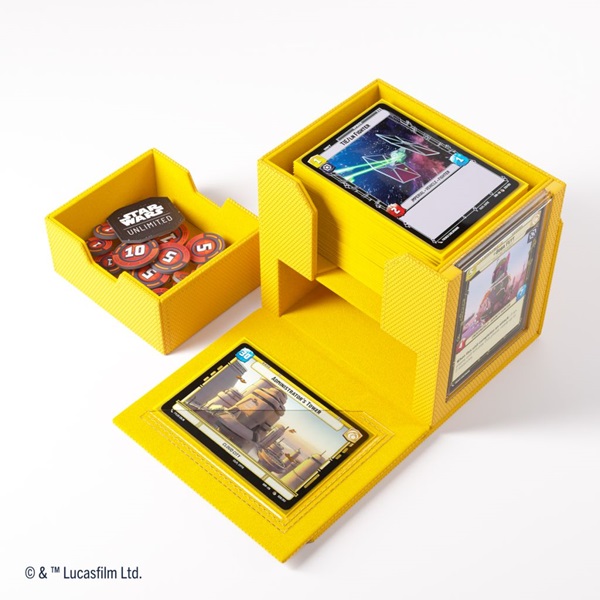 Gamegenic Deck Box: Star Wars: Unlimited Deck Pod Yellow  Gul