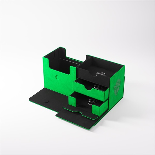 Gamegenic Deck Box: The Academic 133     Community Choice  Green Black