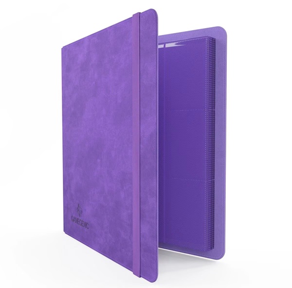 Gamegenic Mappe: Prime Album 24-pocket Holder 480 Kort Purple Lilla