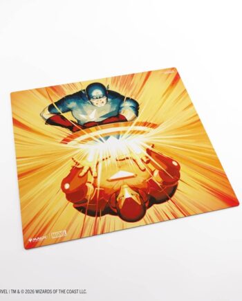 Gamegenic Spillem 195 165 Tte: Magic: The Gathering Marvel Super Heroes Prime  -player Playmat Iron Man Captain America