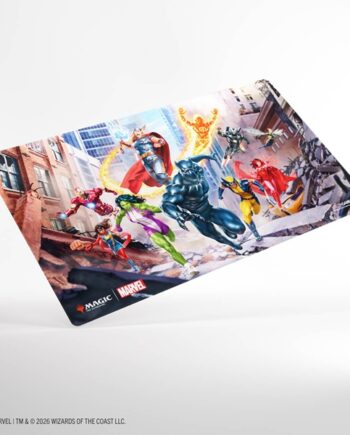 Gamegenic Spillem 195 165 Tte: Magic: The Gathering Marvel Super Heroes Shiny Playmat Marvel Super Heroes