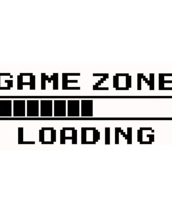 Gamer Wallsticker  Game Zone Loading  22x57cm
