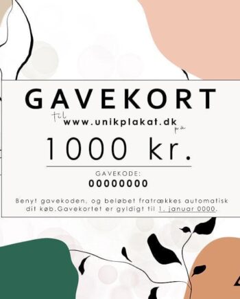 Gavekort På 1000 Kr  Print Selv