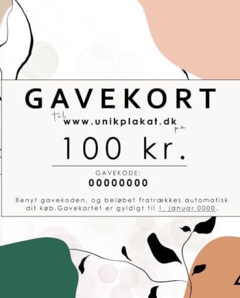 Gavekort På 100 Kr  Print Selv