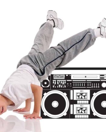 Ghettoblaster Wallsticker