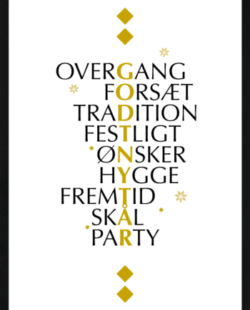 Godt Nytår Plakat