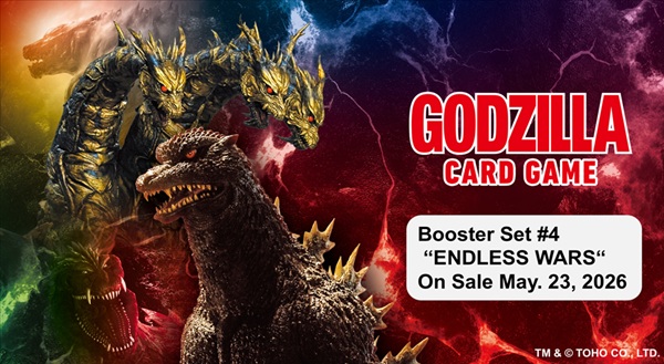 Godzilla Card Game: Bp04 Endless Wars Booster Box Display 12 Packs