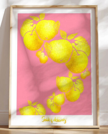 Golden Delicious Kunstplakat