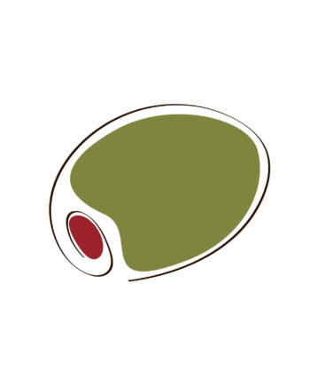 Green Olive Stuffed With Red Paprika Af Lisa Ylander