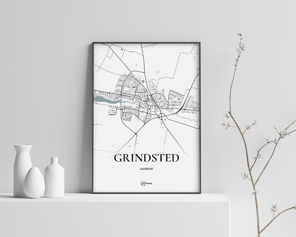 Grindsted Plakaten 21 30 Cm  A4