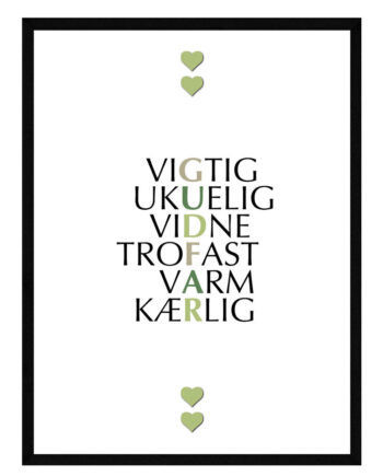 Gudfar Citat Plakat
