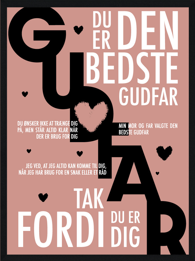 Gudfar Plakat Personlig Plakat