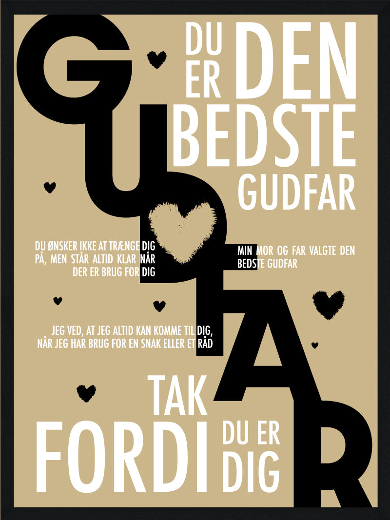 Gudfar Plakat Personlig Plakat
