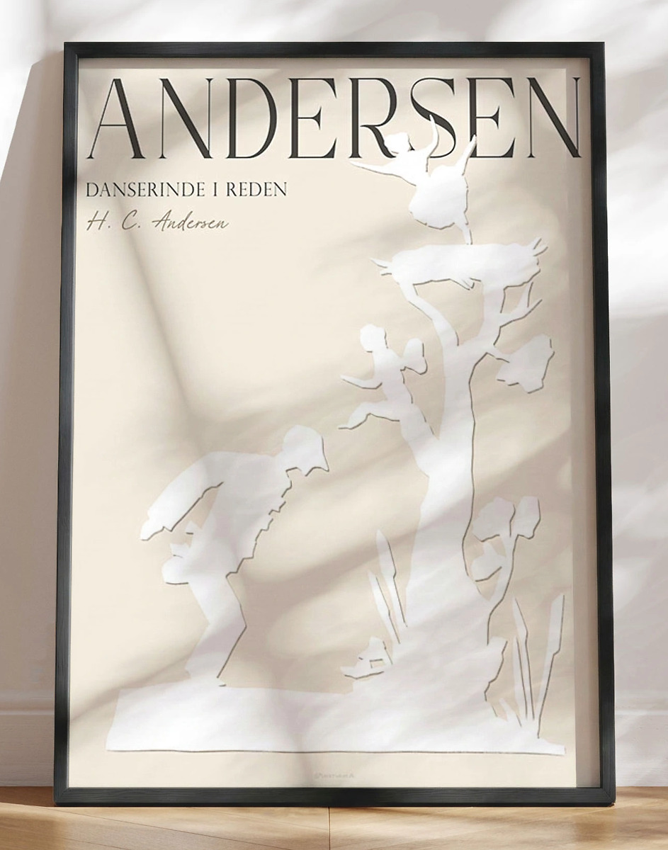 Andersen Plakat Danserinde   Reden